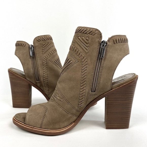 Vince Camuto Shoes - Vince Camuto Tan Ankle Booties